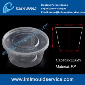Wholesale 220ml disposable plastic fruit bowl mould manufacturer from china suppliers