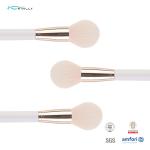 Durable Flat Arched Individual Makeup Brushes For Blending Liquid Cream