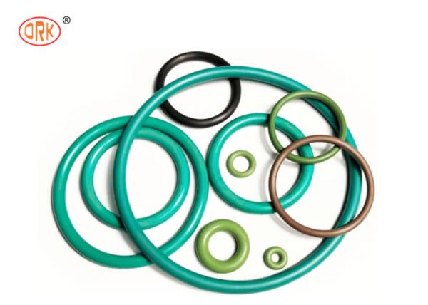 Green FVMQ Fluorosilicone Heat Resistant O Ring Manufacturers For Refining Oil