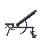 Freeman Commercial Gym Fitness Equipment Adjustable Modern Steel Sit-Up Bench