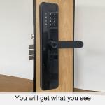High Security Smart Fingerprint Door Lock Intelligent Magnetic Swipe Access