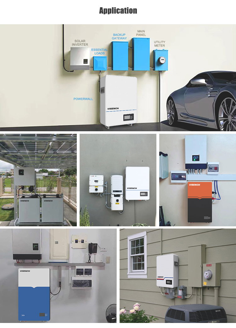 OEM 51.2V 48V100Ah 5KWh Long Life LiFePO4 Rechargeable Li-Ion Solar Storage Lithium Ion Battery LiFePO4 Battery