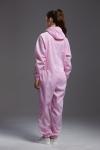 Cleanroom Garment Resuable Autoclave hooded Coverall small pink durable resuable