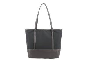 Wholesale Fashionable Canvas Tote Bags Custom Made Wear Resistant With Zippered Pocket from china suppliers