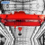 Heavy Duty Double Girders Overhead Crane Cabin Control Electric Bridge Traveling