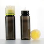 30ml Transparent Black Smoke Oil Bottle Pet Oil Bottle Plastic Packaging