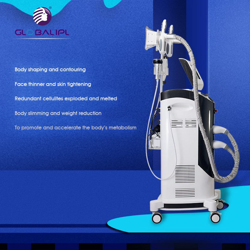 Fat Freezing Cryolipolysis Machine 1000W Output Power Skin Tightening Device