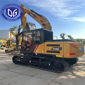 Wholesale SY135C 13.5 Ton Used SANY Excavator Hydraulic Backhoe Crawler Excavator from china suppliers