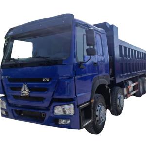 Wholesale 16 Wheeler HOWO 8X4 Heavy-duty Used Tipper Dump Truck with 300-400L Fuel Tank Capacity from china suppliers