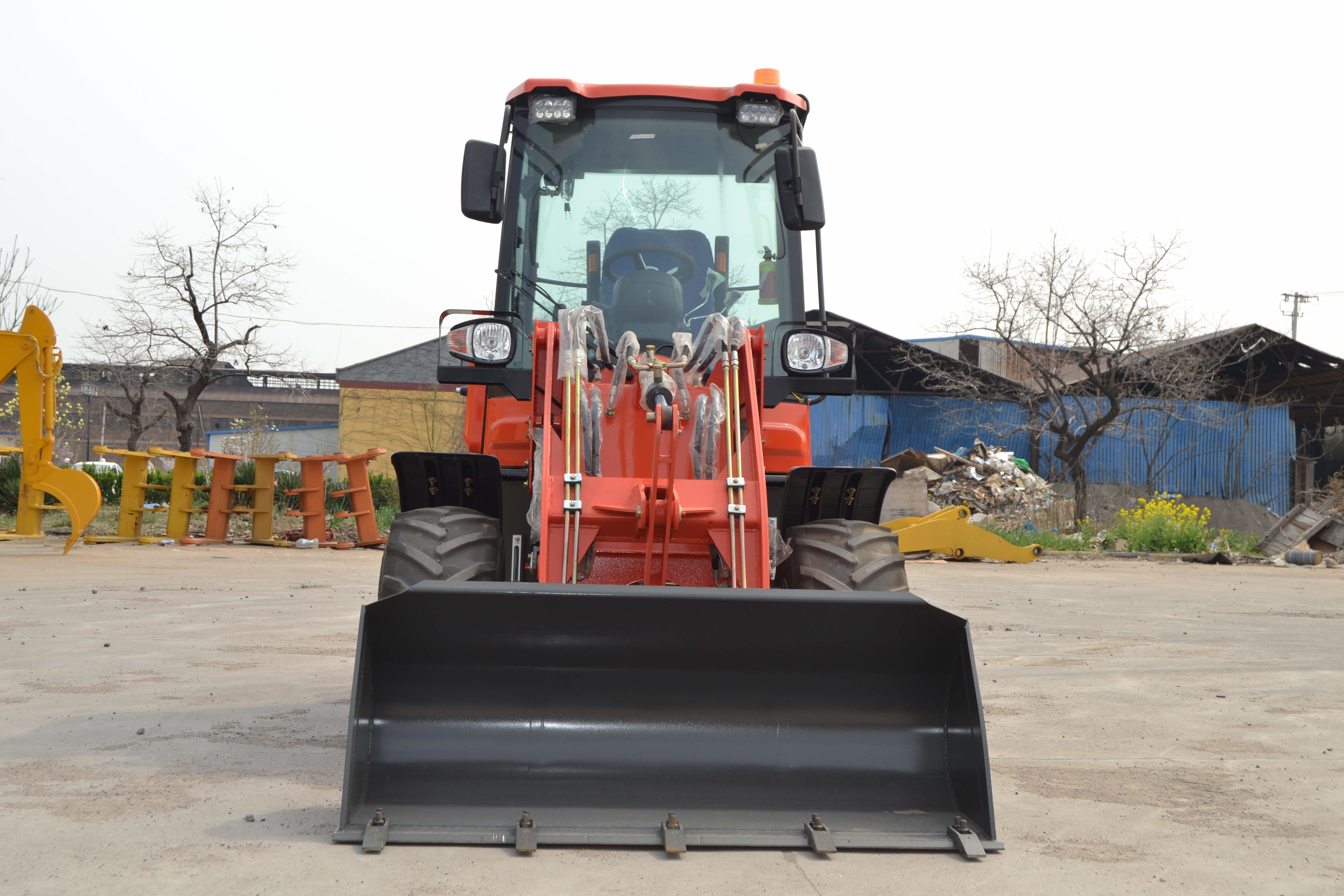 36.8kw 0.8 Ton Small Wheel Loader For Constructional Home
