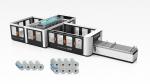 LDPE 40 microns Kitchen Towel Roll Wrapper 25kw Packaging Machine