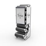 Countertop Metal Display Rack Beverage Can Holder Beverage Dispenser For