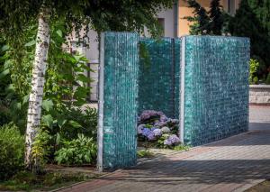 Wholesale Gabion Fence System Stone Mesh Retaining Wall 80 * 100 Mm Hole Size from china suppliers