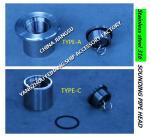 Stainless Steel 316L Sounding Injection Head For Marine Fresh Water Tank Model: