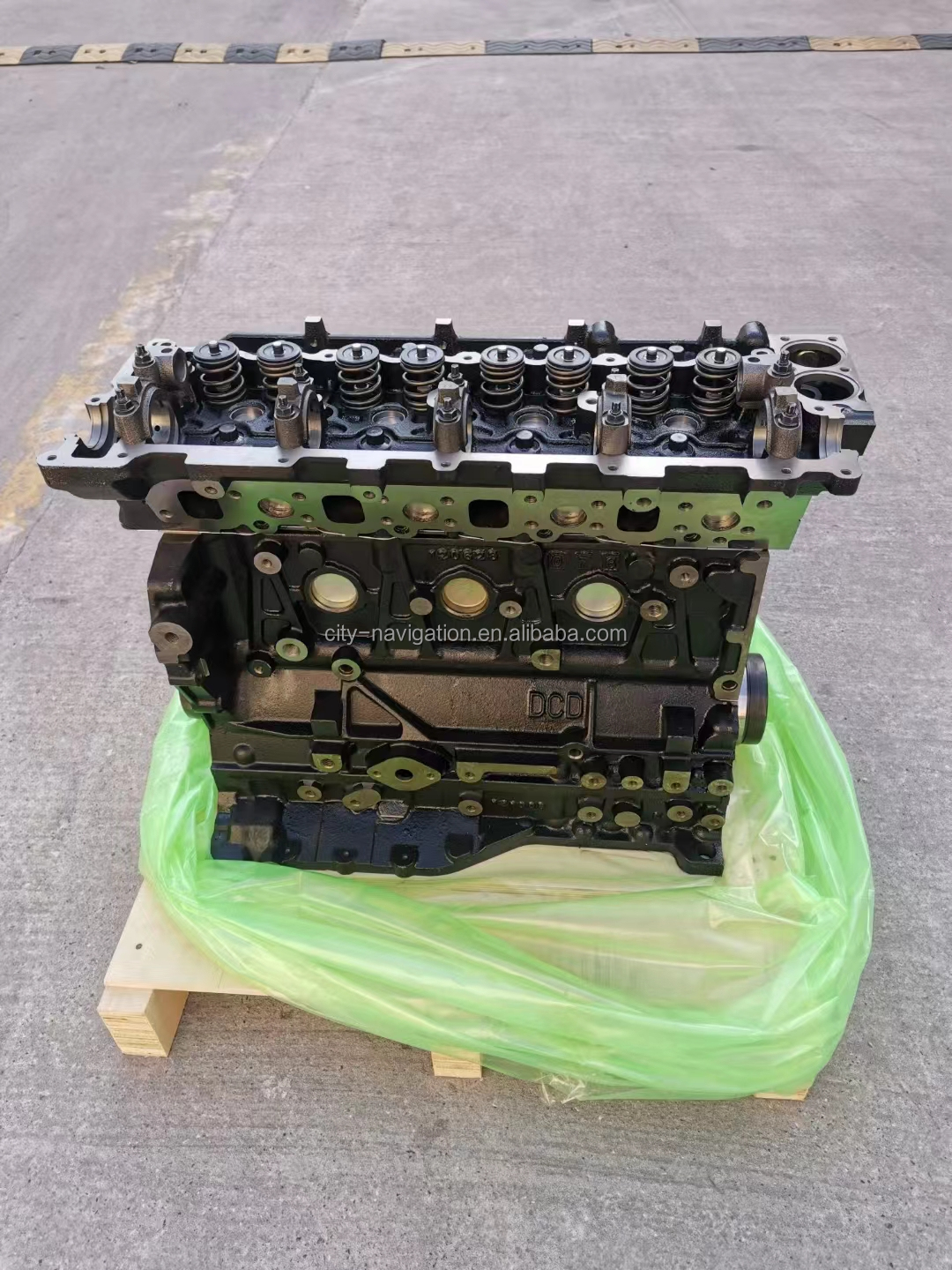 4.3L Displacement Auto Parts for Isuzu NPR NKR Truck 4HG1 Diesel Long-Block Engine Assy