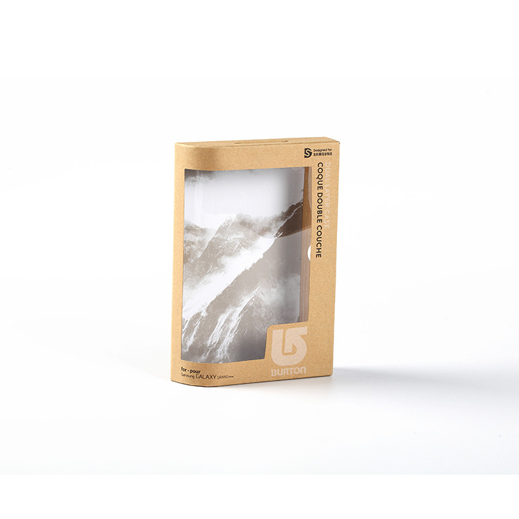 Beautiful Custom Paper Packaging Box For Gifts , Clear PVC Large Packaging Box
