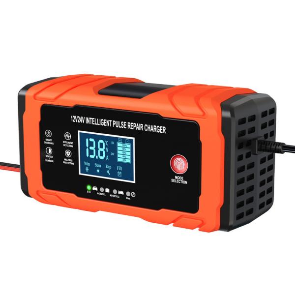 Private Mold 12V 10A/24V 5A Full Automatic Car Battery Charger 7-Stage Smart