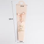 Customized Acrylic Luxury Colorful Single Portable Mama Flower Gift Box for