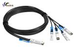 Qsfp-4sfp25g-Cu5m Compatible 5m QSFP28 Twinax Copper Cable