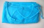 Yellow Disposable Isolation Gowns One Time Use Knitted Cuff Barrier Gowns
