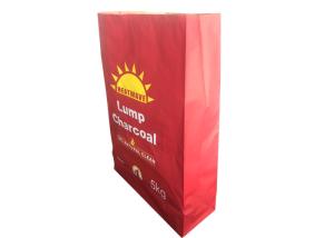 Wholesale Sewn Open Mouth Multiwall Kraft Paper Bags 5kg Charcoal Bags Paper Sack from china suppliers
