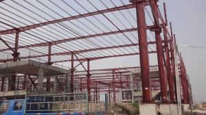 Wholesale Fast Assembling Steel Skeleton Frame , Rigid Steel Frame For Large Steel Market from china suppliers