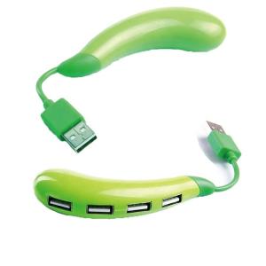 Wholesale Cartoon Eggplant Shape 4 Ports Usb 2.0 High Speed Hub from china suppliers