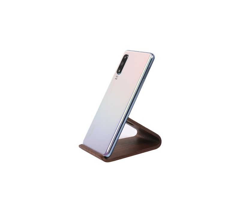 Wholesale Hot Pressing Process Wooden Mobile Phone Holder Stand For Tablet Desk Organizer Accessories