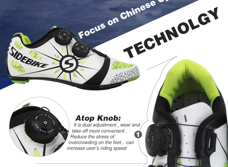 OEM Carbon Sole Cycling Shoes High Reliability With CE / ISO Certification