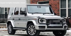 Wholesale 30µM Metallic Silver Gloss Car Vinyl Wrap For Vehicle Advertising from china suppliers