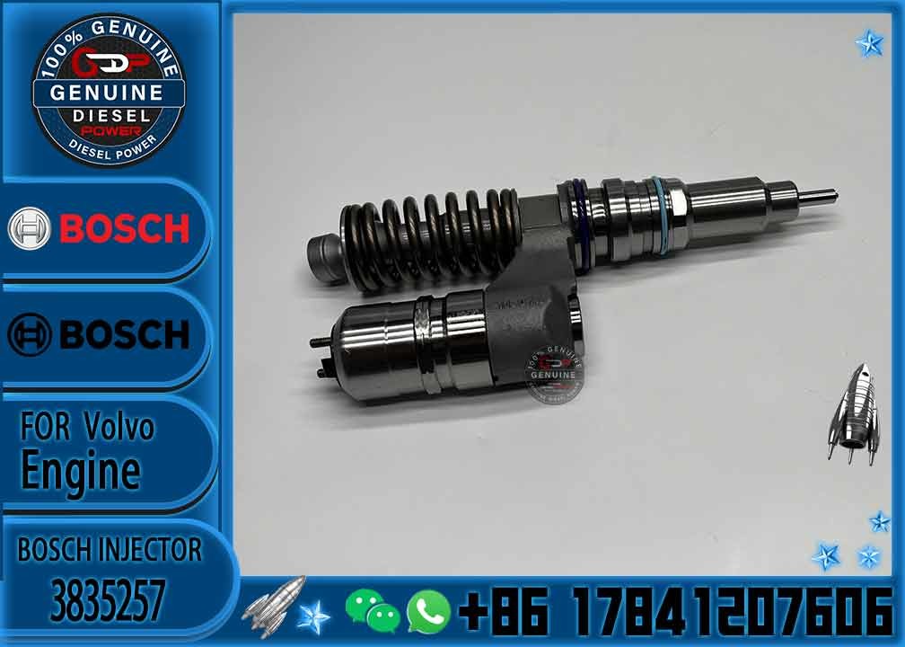 High quality Diesel Common Rail Diesel Injector 3835257 Fuel injector 3835257
