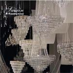 SX-CH237 Hot Sale Cheap K9 Crystal Chandeliers For Wedding Props Event Decor