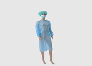 Wholesale High Elasticity Disposable Ppe Gowns , Hospital Isolation Gowns Size 120 * 140cm from china suppliers