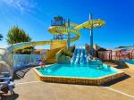 Outdoor Children Game Park Swimming Pool Fiberglass Water Slide For Kids