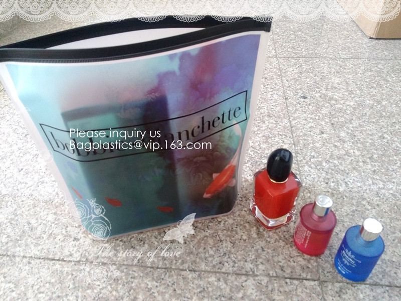 Makeup Bag Organizer Pouches Small PVC Transparent Waterproof Makeup Bag Cosmetic Organizer Bag with Zipper
