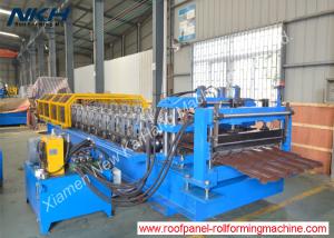 Wholesale Professional Roof Tile Roll Forming Machine PLC Control For Roofing Buildings from china suppliers