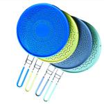 New Design Silicone Splatter Guard Food Frying Pan Shield Silicone Foldable