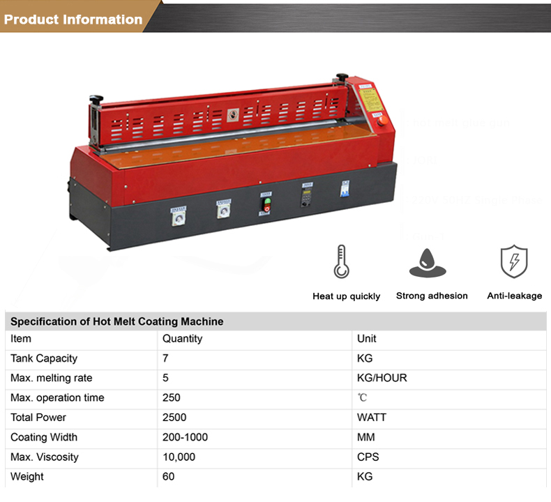 Hot Melt Glue Coating Machine Glue Laminated Paper Machine