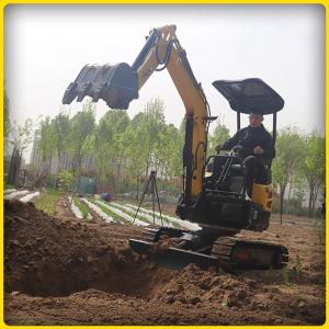 Wholesale Water Cooling Mini Crawler Excavator 20kw 2T With Three Cylinder from china suppliers