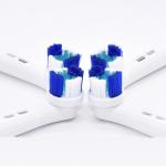 Compact Universal Electric Toothbrush Heads Rotating For Oral Gap Cleaning