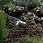 Wall Mount Lamp Solar Outdoor Spotlight Stainless Steel Materials
