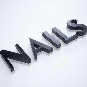 Wholesale Back Lit LED Metal Letter Lights Sign 3D Plastic Luminous Characters for Advertising from china suppliers