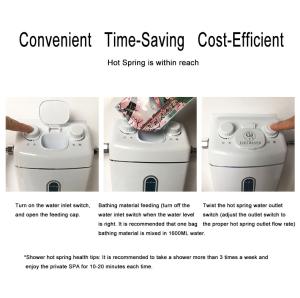 Wholesale White Plastic Promote Metabolism Spa Shower Units from china suppliers