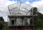 Double Decker Marquee tent For Wedding , House Shaped Tent Anti UV Easy Assemble