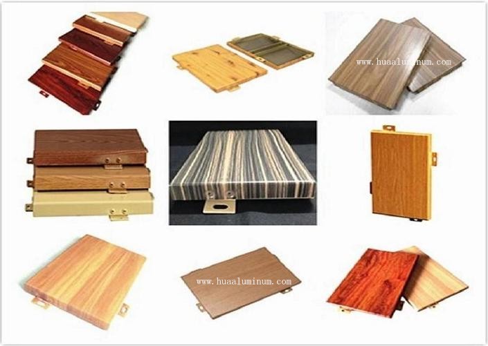 Anti Corrosion Aluminium Solid Panel Wooden Finishing 4mm Aluminum Sheet
