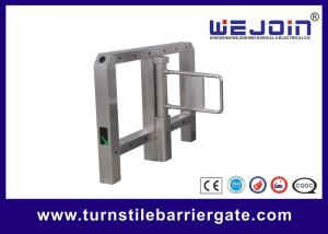 Wholesale Anti Pinch SS304 RFID Face Recognition Swing Gate 500mm Arm from china suppliers