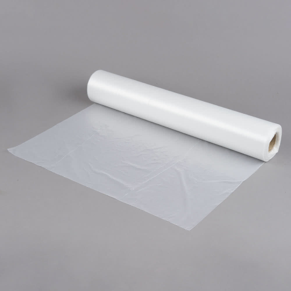 HDPE Material Plastic Flat Bags 18" X 24" Custom Printed For Supermarket