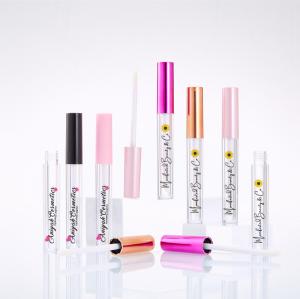 Wholesale Vinyl Packaging Sticker Labels Moisture Proof Lip Gloss Logo Stickers from china suppliers