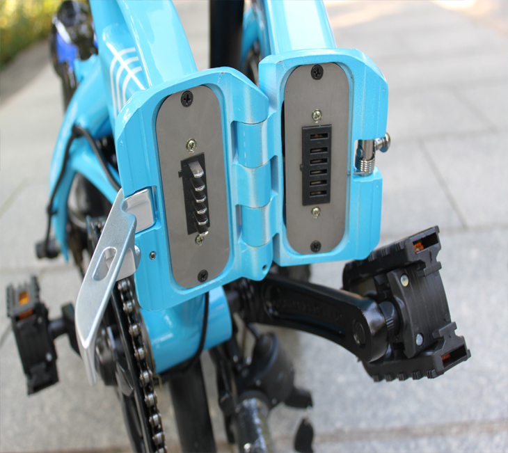 High Speed Electric City Folding Bike 14 Inch Aluminum Alloy Small Size For Adult