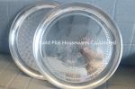 40cm Dinnerware tray dish stainless steel custom serving pizza tray plate dish